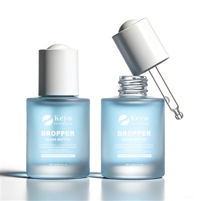 Bouteille d'essence en verre dépoli de 30 ml
