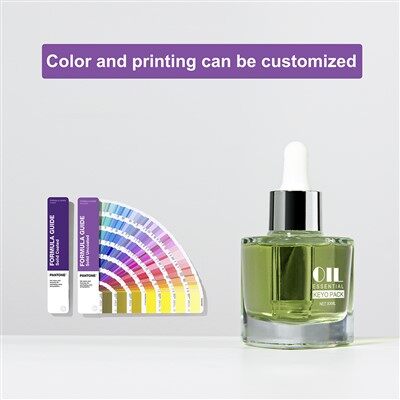 30ml trojúhelníková sérová láhev