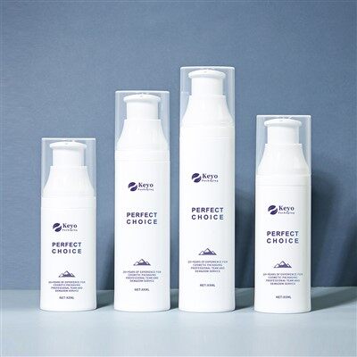 Bottiglie di pompa estetica airless