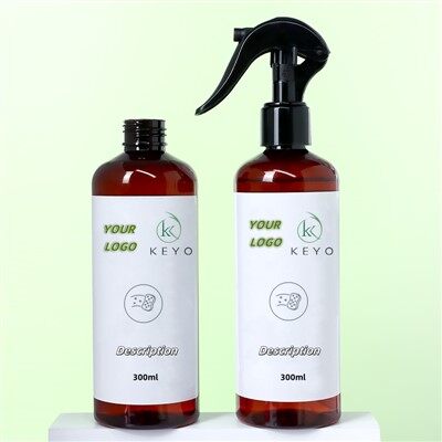 Amber plastik espre boutèy