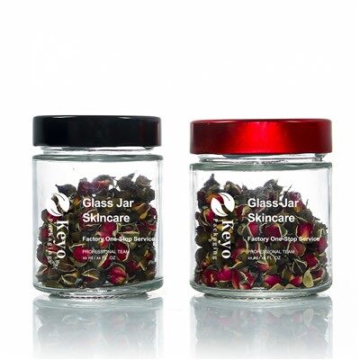 Frascos de vidrio aptos para alimentos con tapas