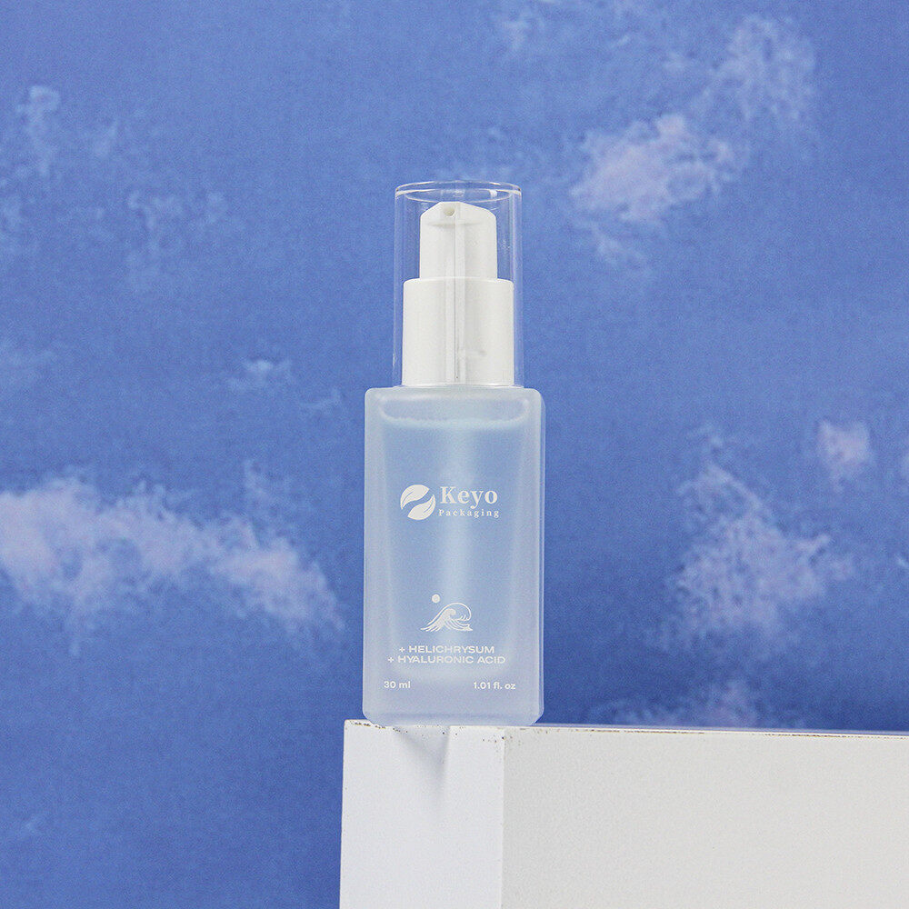 Матирана стъклена бутилка от 30 ml