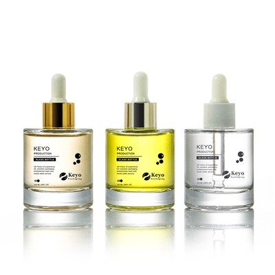 Vè esansyèl boutèy lwil oliv