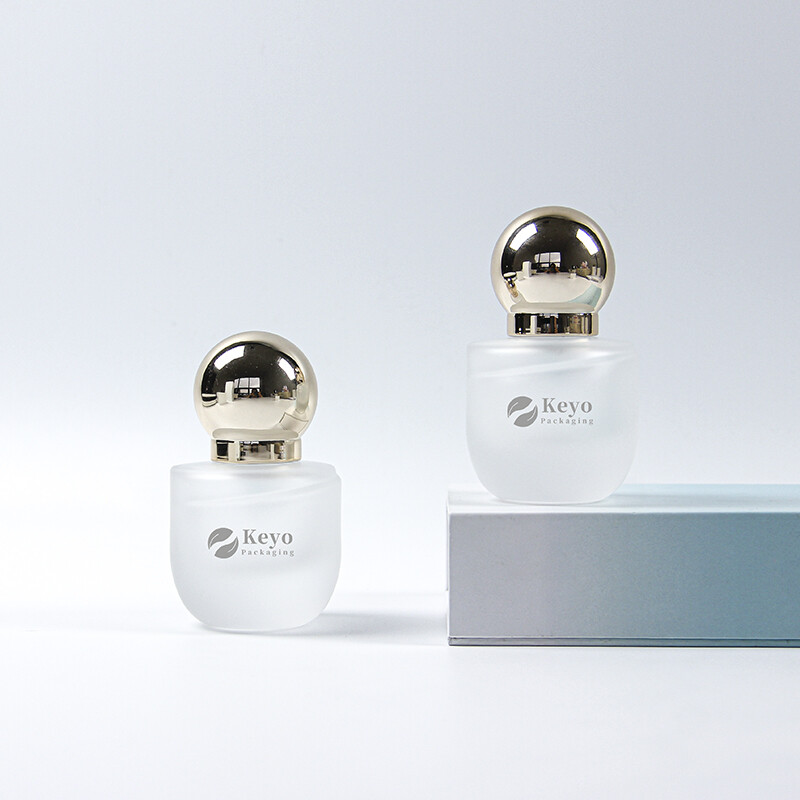 Botol Alas Bedak Kaca