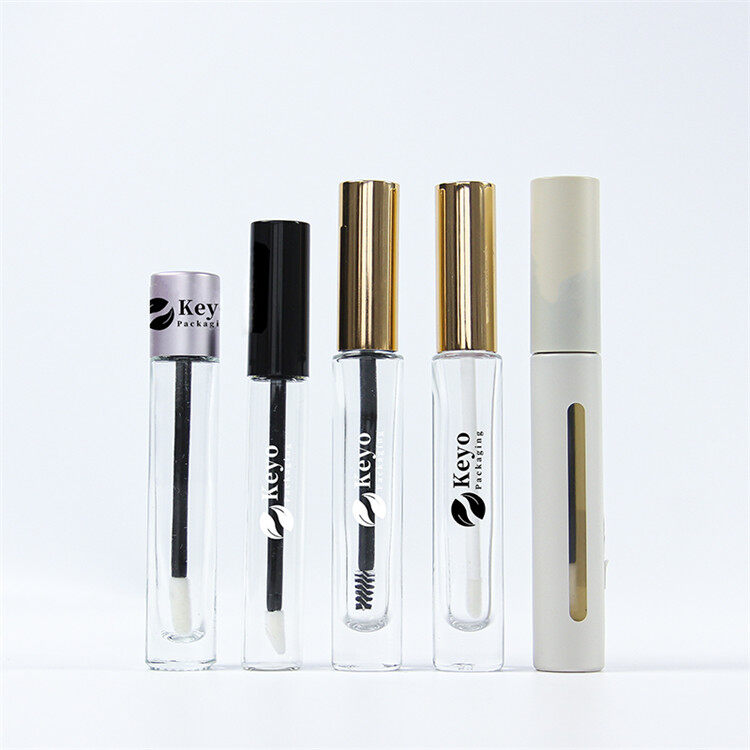 Stikla skropstu tušu tūbiņas