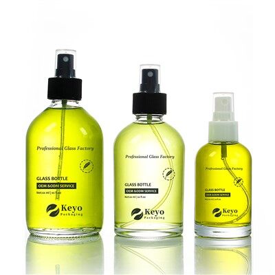 Skleněná láhev postřikovače