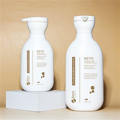 Botella de bomba de lavado corporal de HDPE