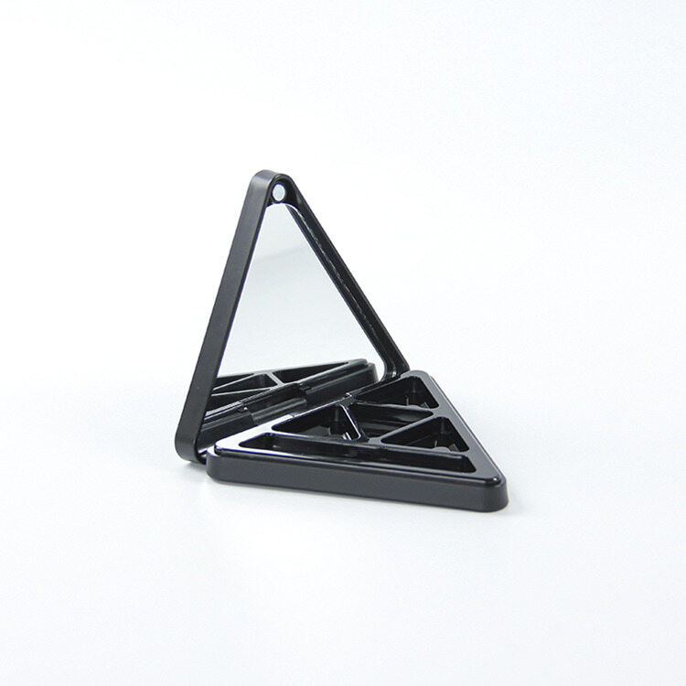 Триъгълна палитра сенки за очи