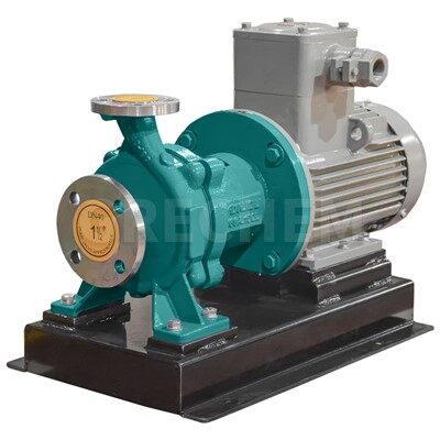 Magnetisk drevet sentrifugalsyrepumpe i rustfritt stål