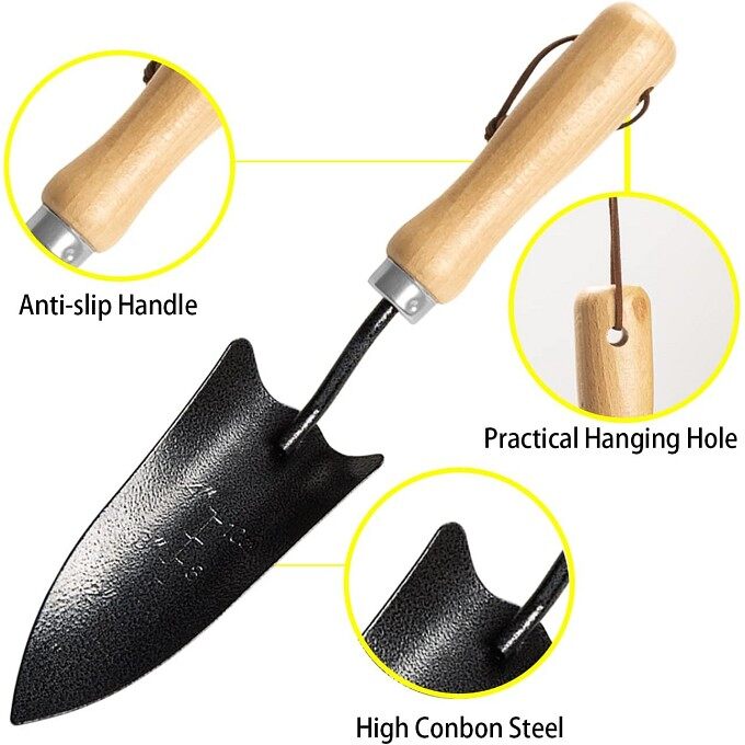 3pcs Carbon Steel Garden Tool Set-2(001)