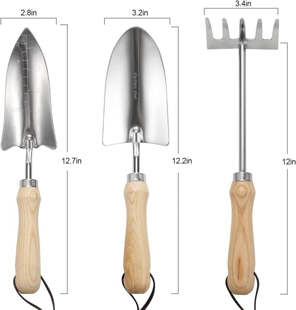 Stainless Steel Garden Tool Set-1