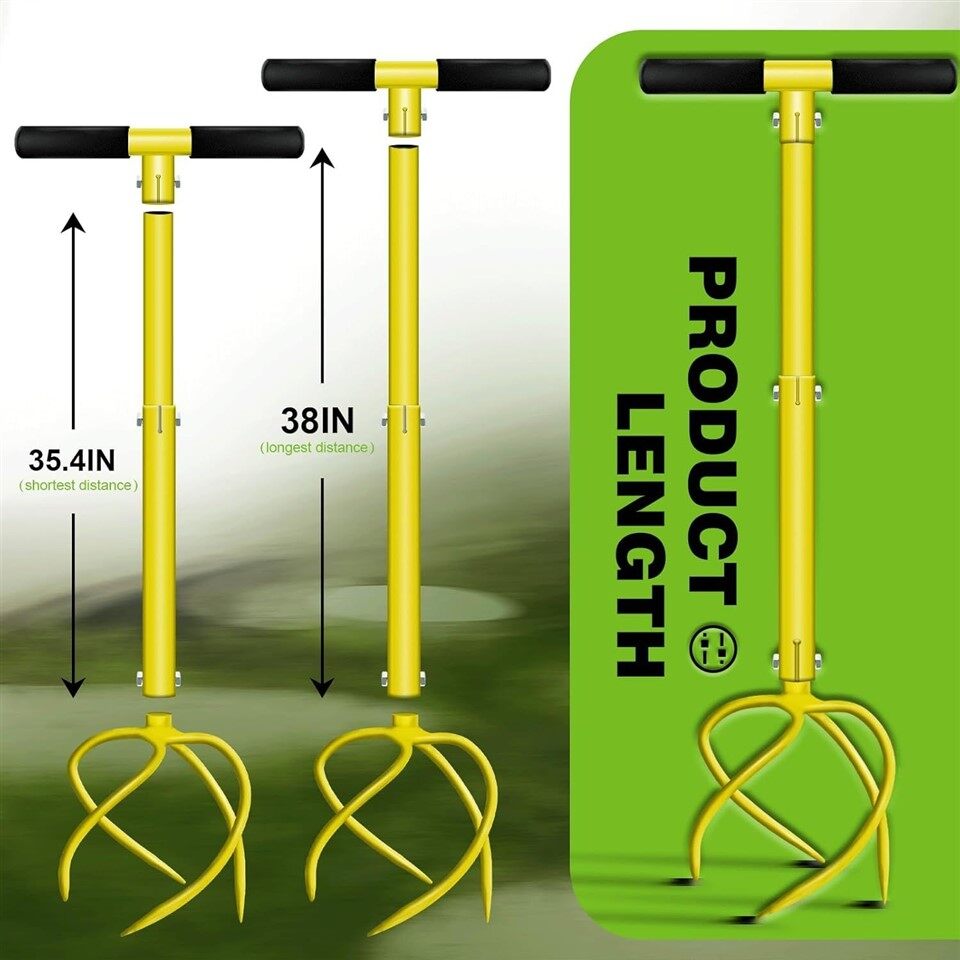 Adjustable Manual Twist Tiller-3(001)