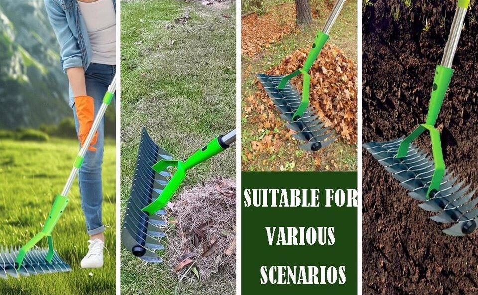 Extended Metal Thatch Rake-4(001)