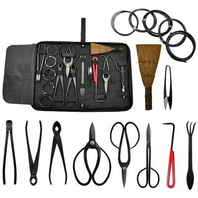 16 gab. Uzlabots Bonsai apgriešanas rīku komplekts