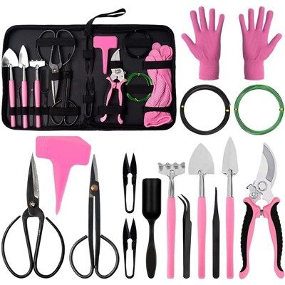 Kit Alat Memotong Bonsai 22pcs
