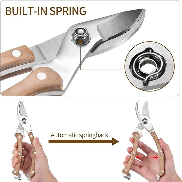 Stainless Steel Garden Pruner-5