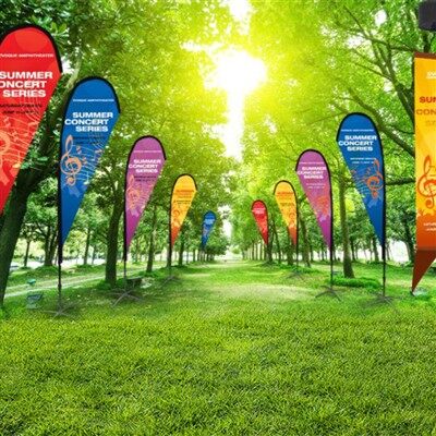 Outdoor Flags for Advertising