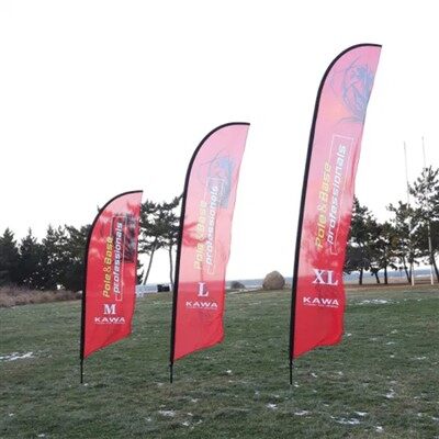 Jednostrana zastava s perjem