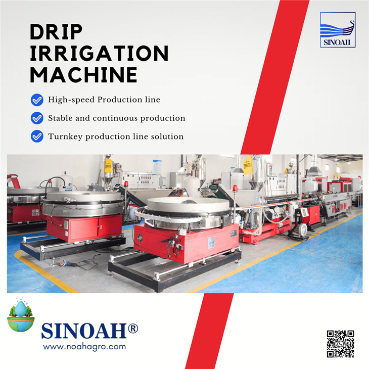 Séria Noata výrobnej linky plochých kvapkacích zavlažovacích pások