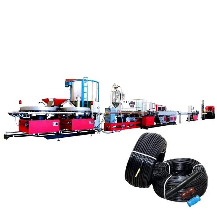 round drip irrigation pipe making machine