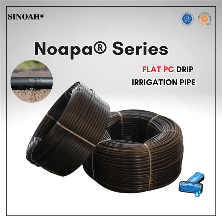 PC Drip Pipe з плоскою крапельницею