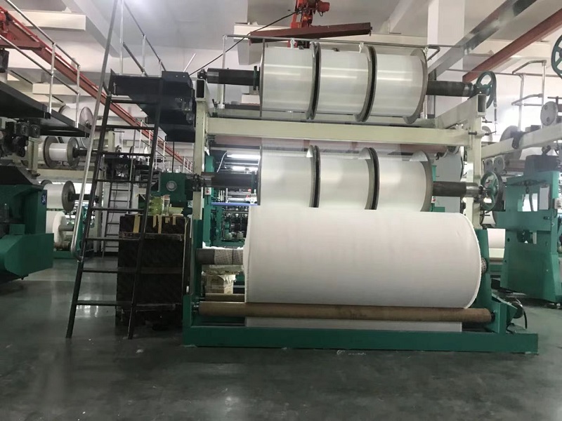 Coral Fleece Double Needle Bar Warp Knitting Machine