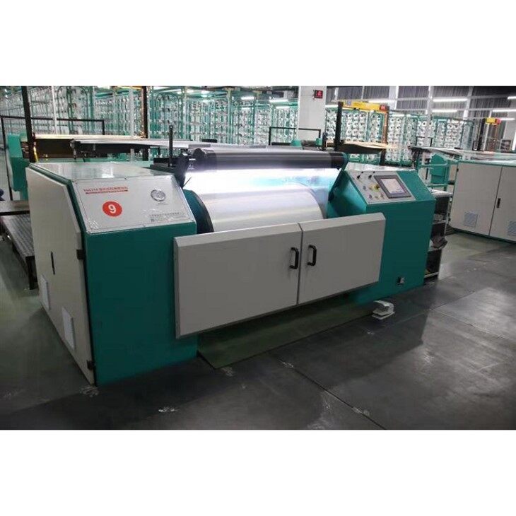 Sectional Warping Machine For Striped Warp Yarns