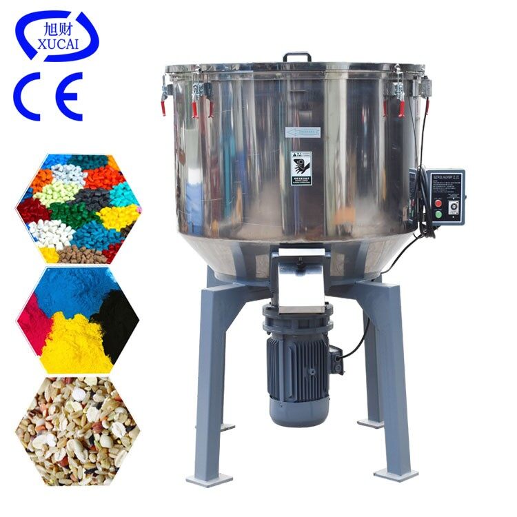 Plastic pellets mixer