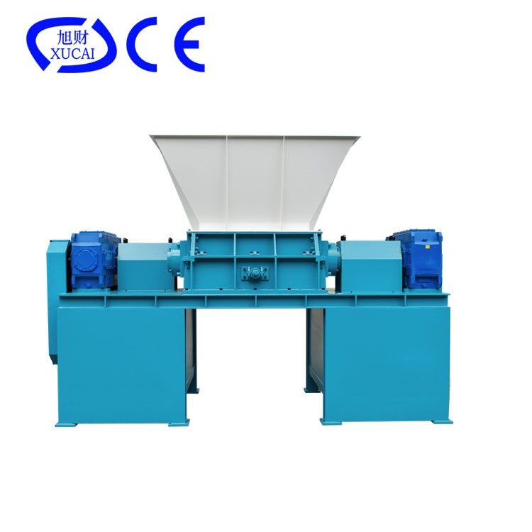 Plastic film textile shredder