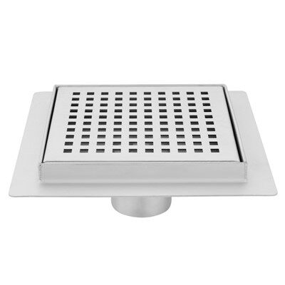 4 fyrkantiga duschavlopp