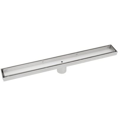 টাইল সন্নিবেশ সঙ্গে চ্যানেল ড্রেন