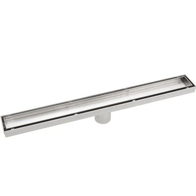 Usynligt lineært bruseafløb