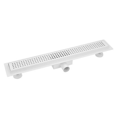 Drenaje de ducha lineal con drenaje desplazado