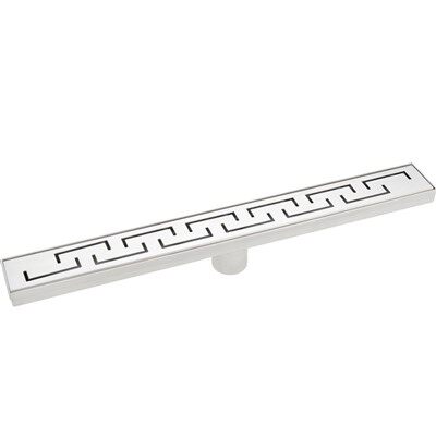 Ruostumattomasta teräksestä valmistettu kylpyhuoneen lattiakaivo