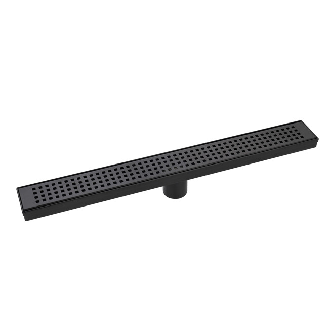 Rustfrit lineært bruseafløb