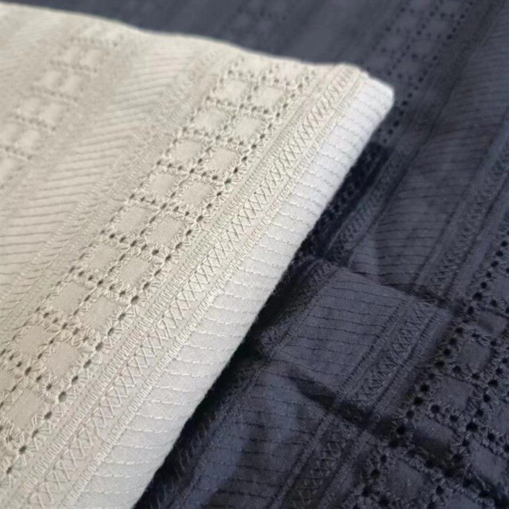 DARK COLORS 100 cotton embroidery fabric