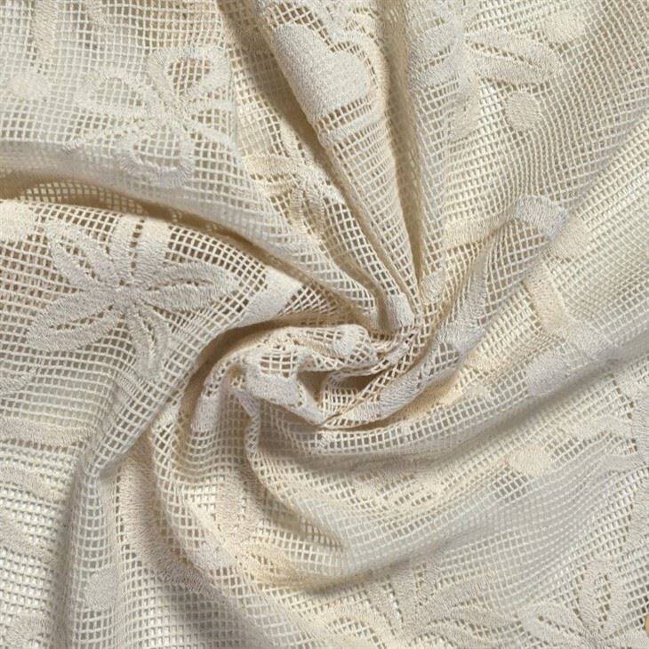 100 % Cotton Flower Embroidery Fabric