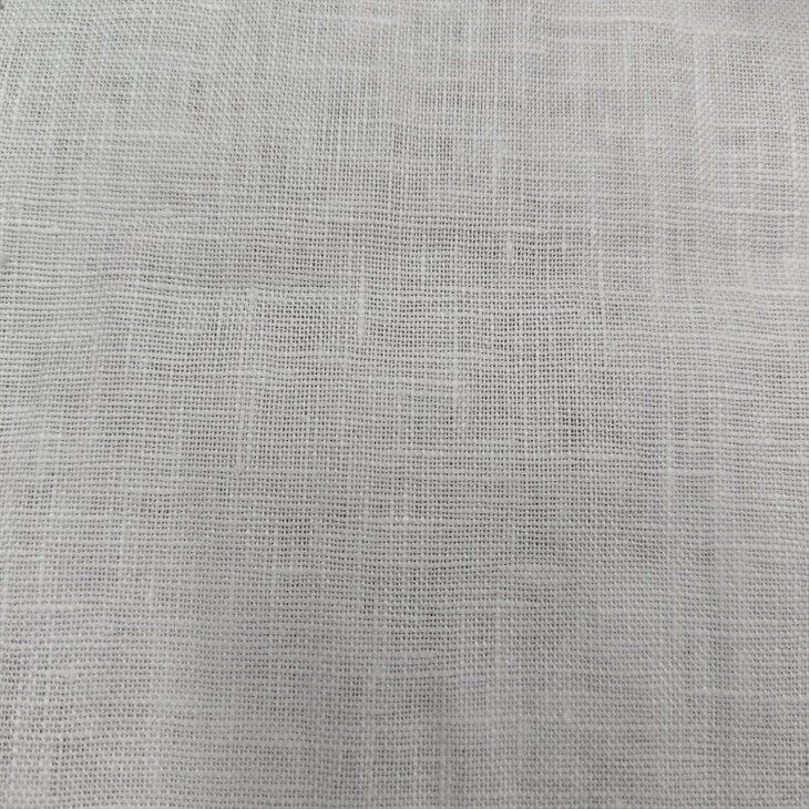 plain white linen