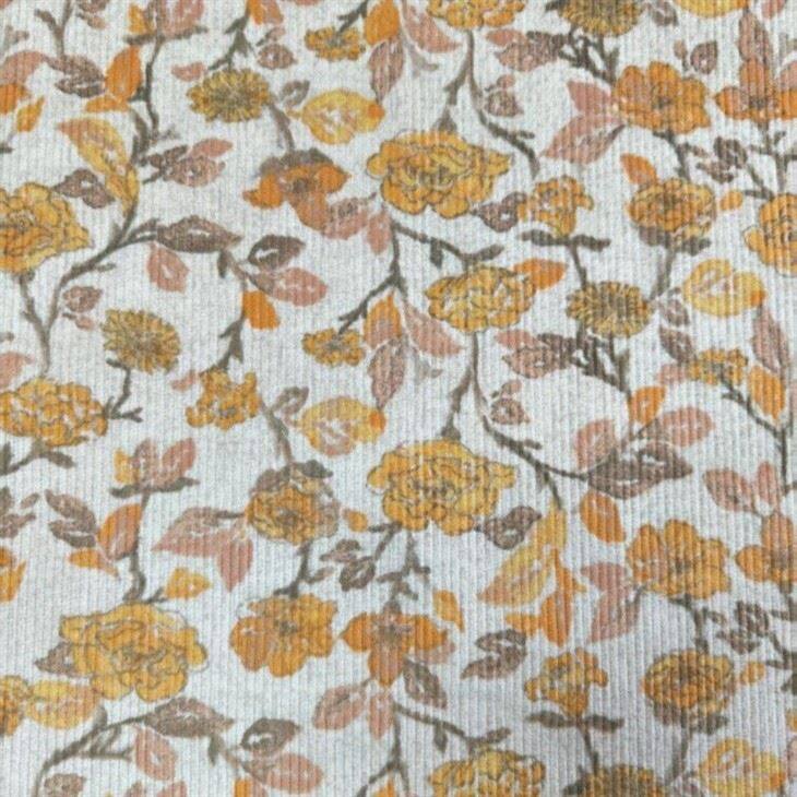 12W Modal Corduroy Print Fabric
