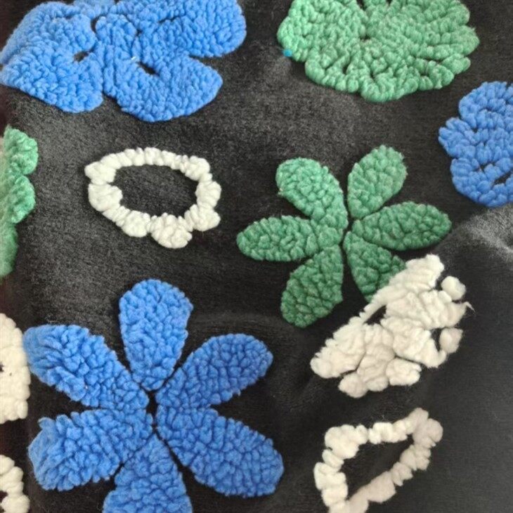 3d jakard kaputa pletena tkanina