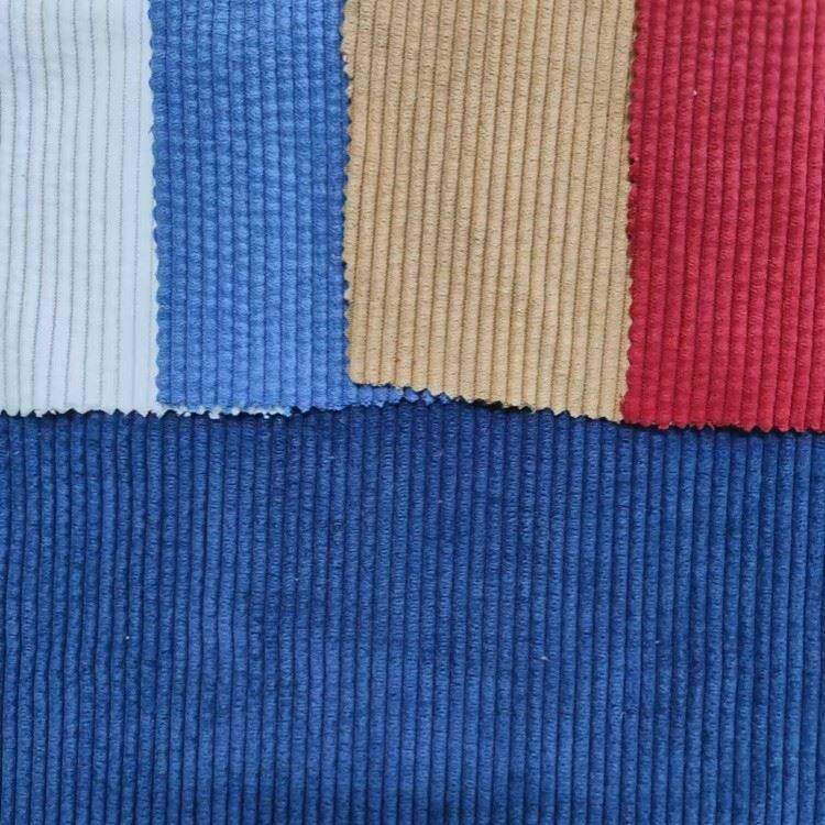 6W nylon poly stretch popo corduroy fabric 2