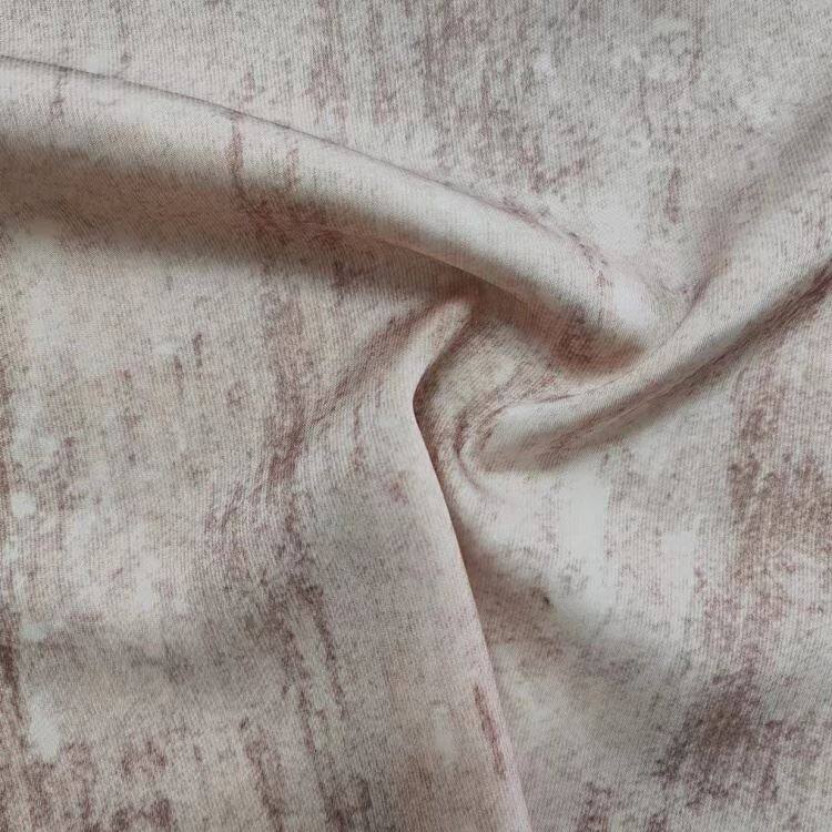 Țesătură din acetat poli imitație vopsită abstractă