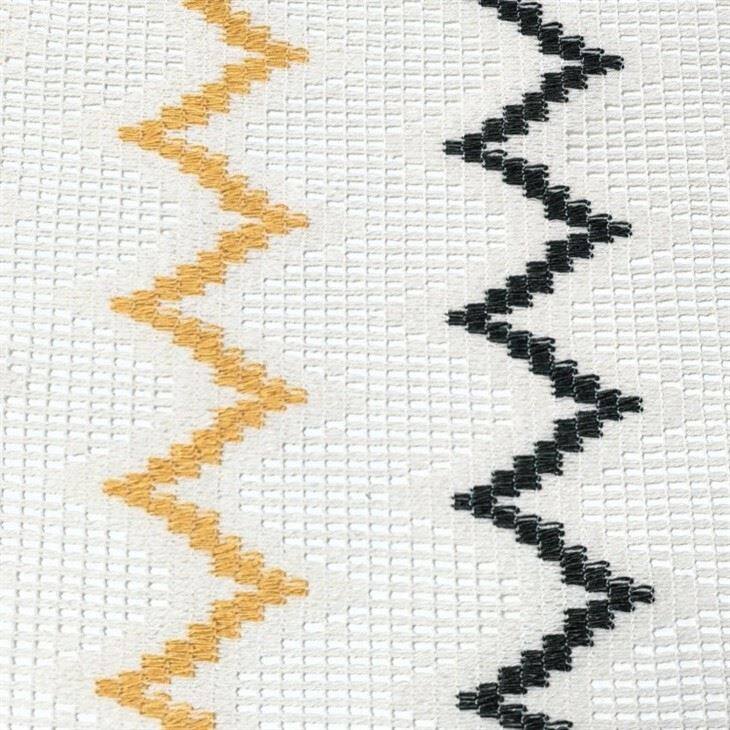 Big Wave Stripe Crochet Fabric