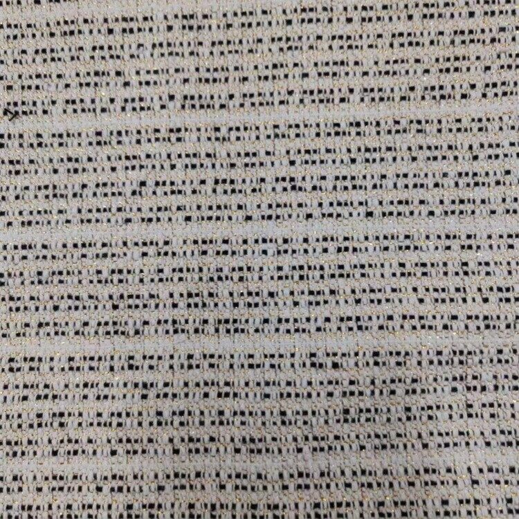 chanel style gold thread woven tweed 2