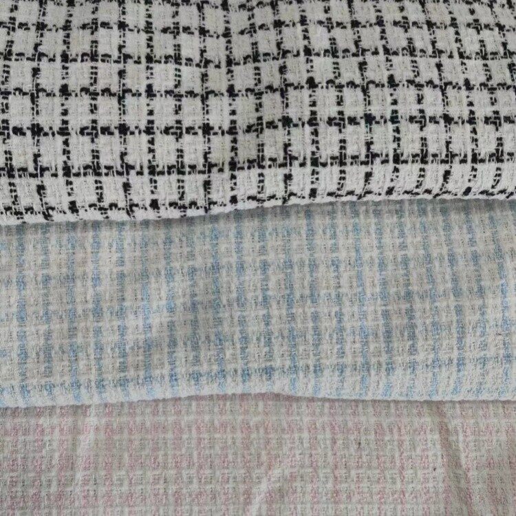 chanel style thin jacket fabric 2