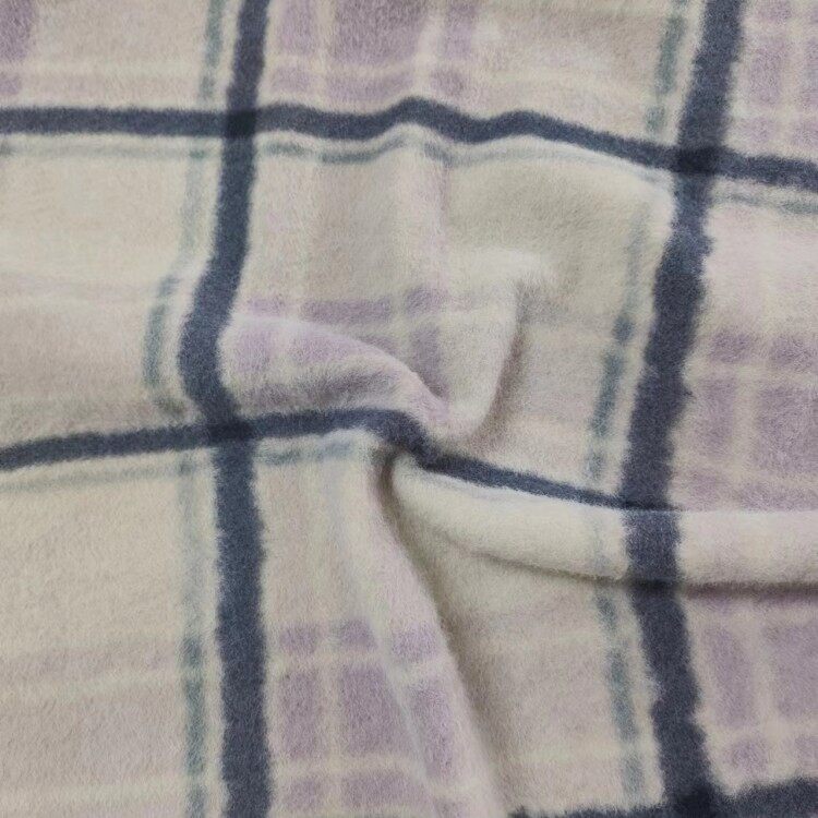 Ткань пальто в клетку