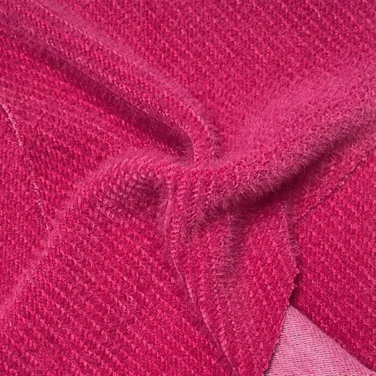 قماش تويل شينيل محبوك