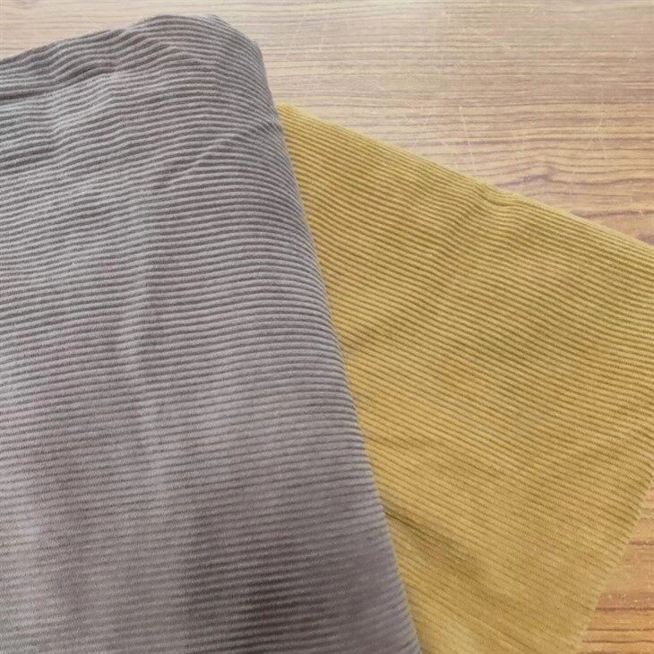 color for corduroy knit fabric