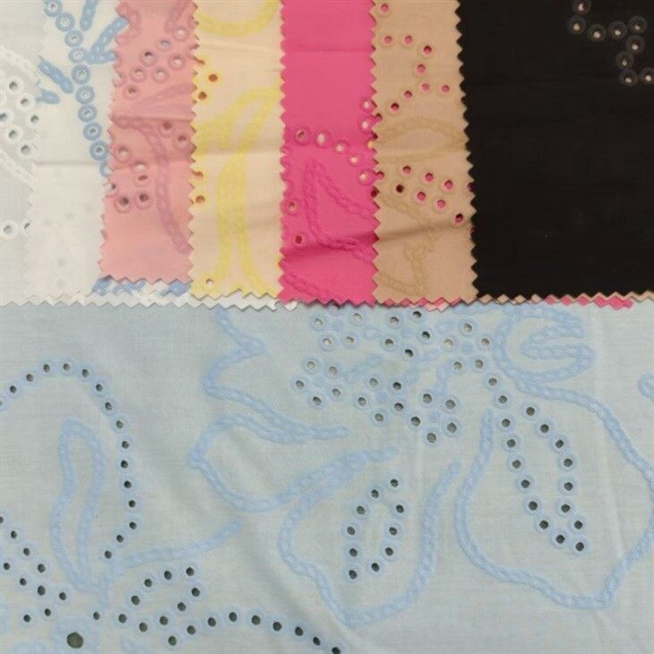 Cotton Imitation Embroidery Print Fabric suppliers