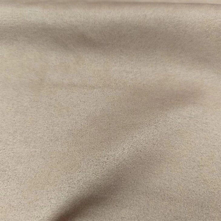 camel double suede fabric
